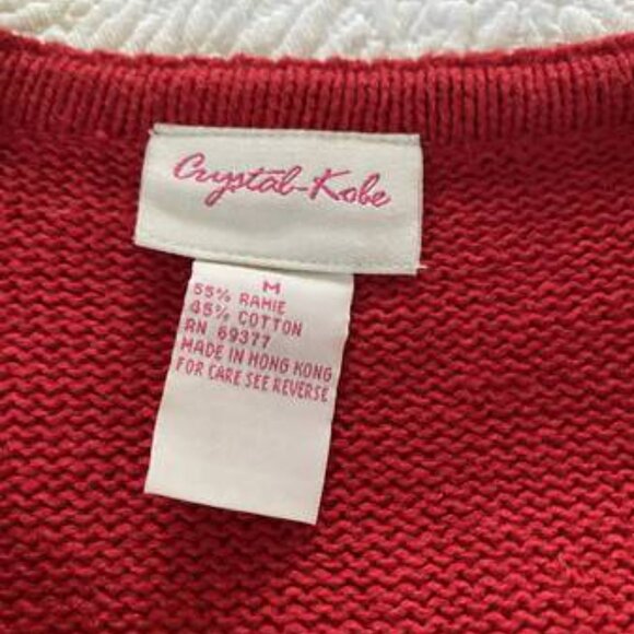 Woman's Winter (Snowman/Snowflake) Themed Cardigan Sweater - Picture 3 of 5